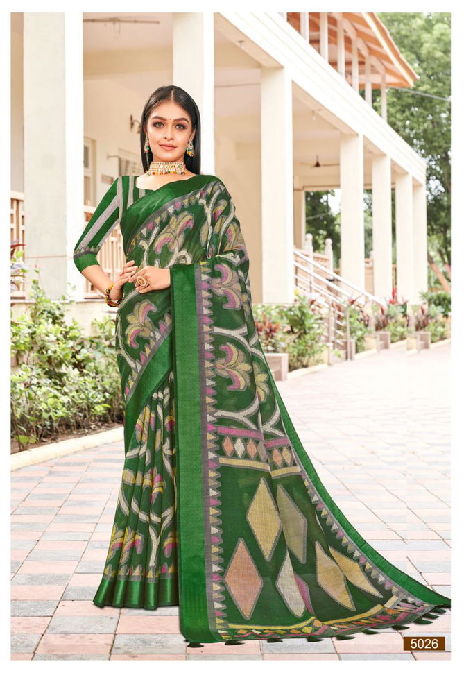 Kum Kum Brasso Vol 1 By Sidhdharth Fashion Printed Saree Catalog